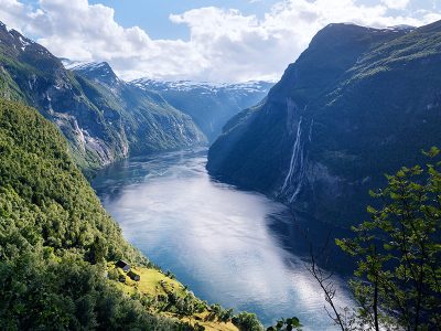 Jigsaw puzzle Jigsaw puzzle Waterfall Fjord Norway