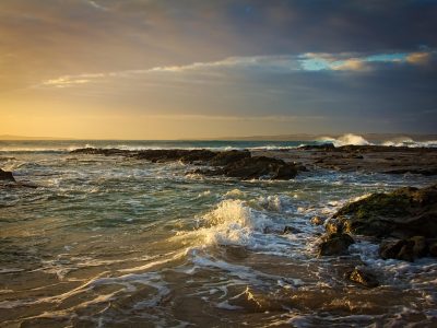 Jigsaw puzzle Waves at Sunset, preview