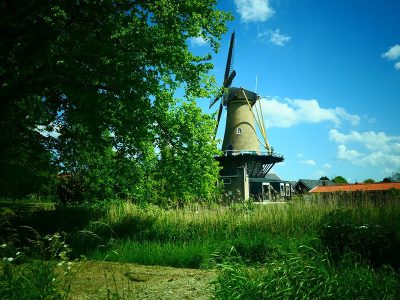 Jigsaw puzzle Windmill Hellevoetsluis Brielle Netherlands