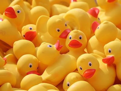 Jigsaw puzzle Jigsaw puzzle Yellow Rubber Ducks Bath Toys