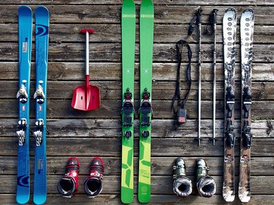 Puzzle di Backcountry ski equipments, anteprima