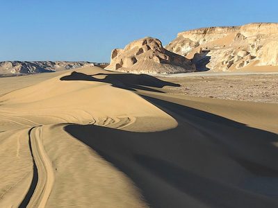 Puzzle di Deserto del Cairo in Egitto