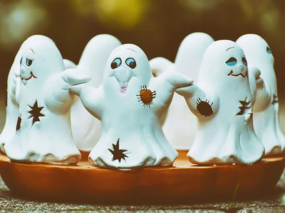 Puzzle di Puzzle di Gruppo di fantasmi di Halloween