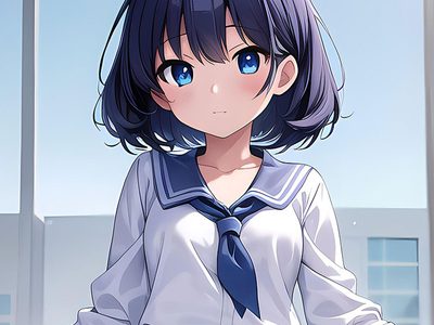 Puzzle di Puzzle di Ragazza anime in uniforme scolastica