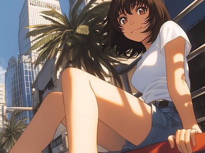Puzzle di Ragazza con capelli corti, anteprima