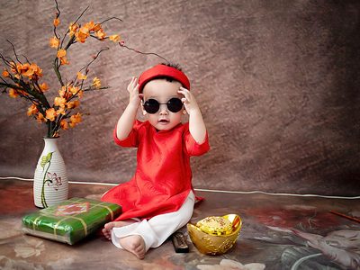 Legpuzzel Legpuzzel Baby in traditionele kleding