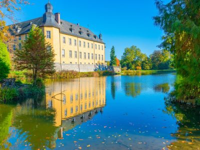 Legpuzzel Kasteel met slotgracht, voorbeeld