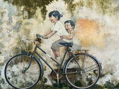 Legpuzzel Legpuzzel Kinderen op de fiets