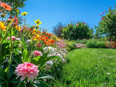 Legpuzzel Legpuzzel Levendige lentetuin