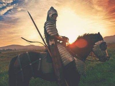 Legpuzzel Paarden bij zonsondergang, voorbeeld
