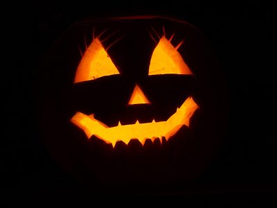 Legpuzzel Uitgesneden halloweenpompoenen
