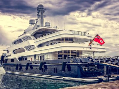 Legpuzzel Zeilboot in de haven, voorbeeld