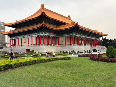 Puzzle Budynek architektoniczny Narodowej Sali Koncertowej na Tajwanie
