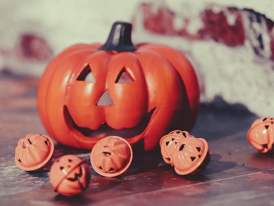 Puzzle Dynia jesienna na Halloween