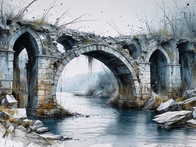 Puzzle Sztuka i obrazy: Ilustracja akwarelowa