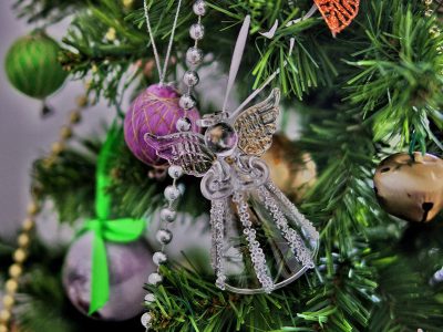 Puzzle Puzzle Szklana ozdoba świąteczna w kształcie anioła
