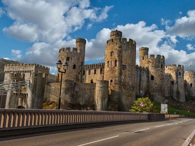 Puzzle Puzzle Zamek Conwy na wybrzeżu Walii
