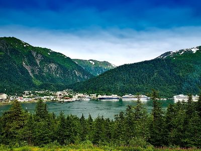Jigsaw puzzle Juneau from Above