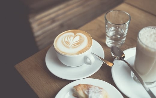 Cappuccino coffee
