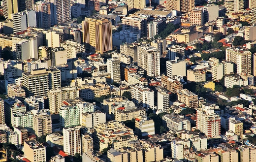 Rio view from Sugarloaf Botafogo