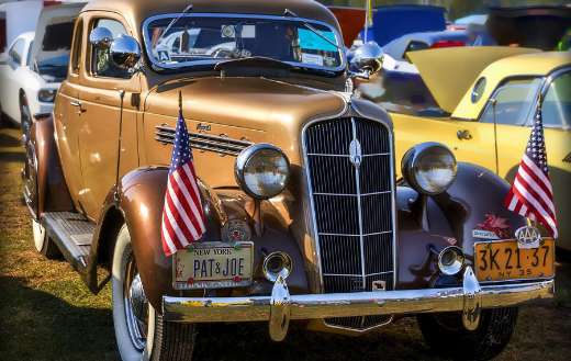 Car show automobile vintage