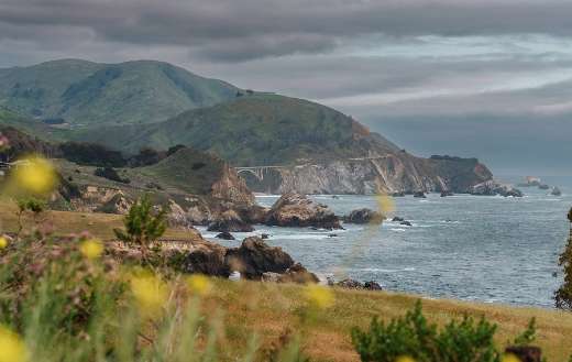 California coast landscape
