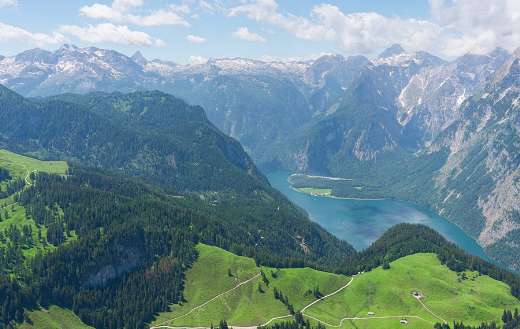 Konigssee mountain landscape nature