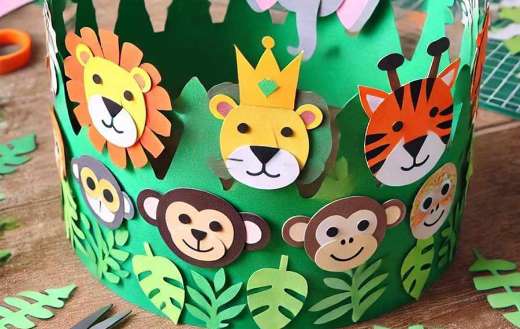 Animal crowns puzzle