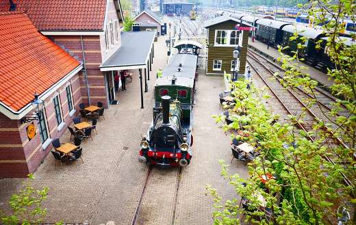 Railway station Horn Netherlands