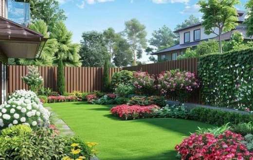 House garden outdoor