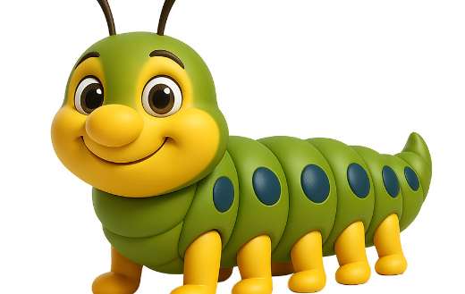 To play caterpillar