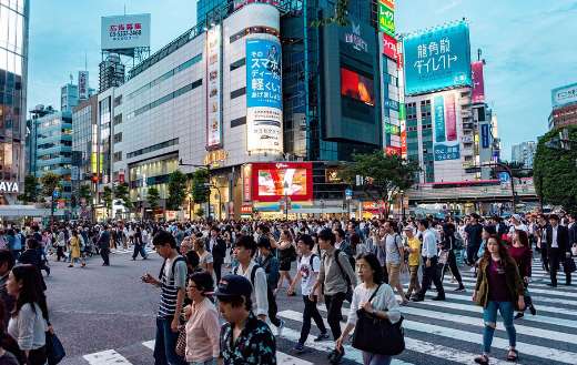Japan people and architecture