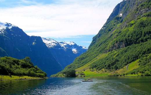 Norway Fjord water nature