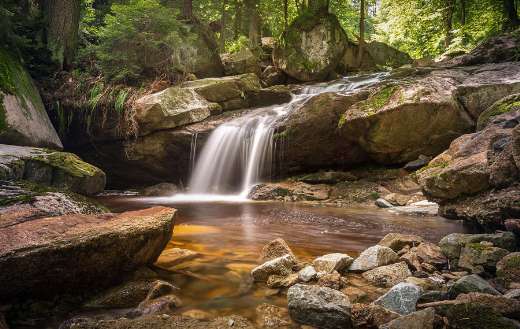 River bach long exposure