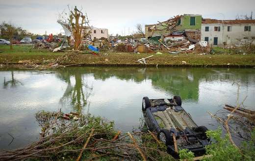 Hurricane storm tornado