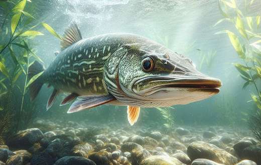 Pike large predatory fish