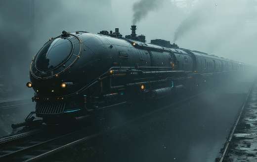 Futuristic design combines elements