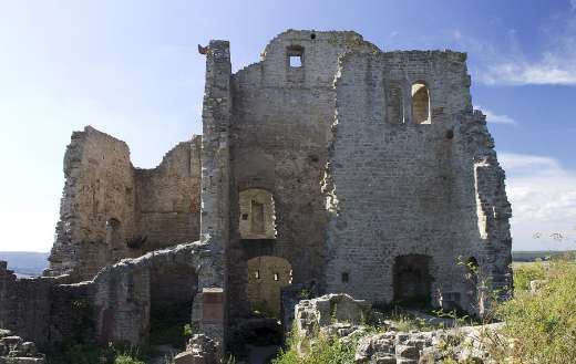 Ruin of Homburg castle Germany