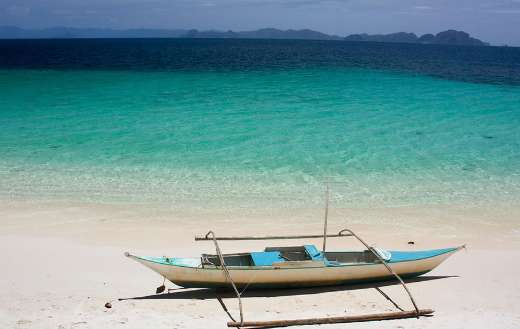 Traditional Filipino boat calledbangka