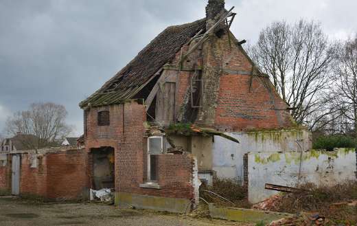 Abandoned building due to its appearance