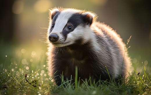 Badger mammal belongs to martens