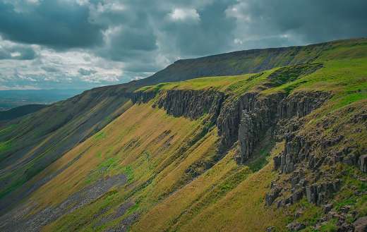High cup nick in North Pennines England