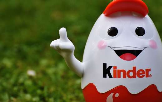 Kinder surprise figurine mascot