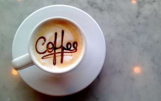 Delicious cup of coffee
