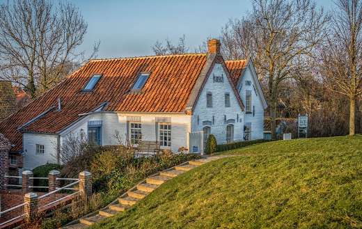 Historic house on Am Alten Deich Germany