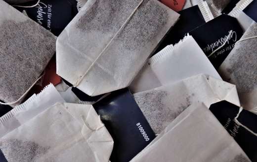 Tea bags collection ready to use