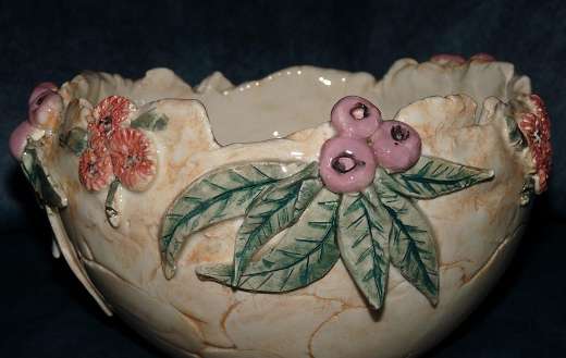 Vintage weller pottery bowl