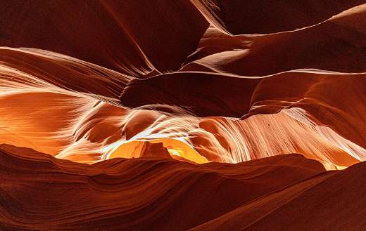 Formed by erosion of Navajo sandstone