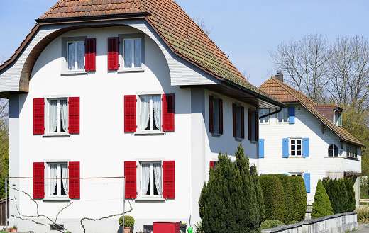 Historic farmhouse in Switzerland