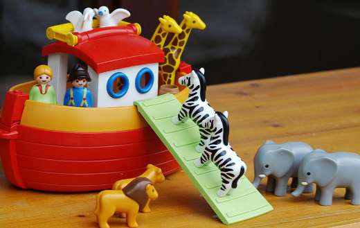 Noahs ark toy puzzle
